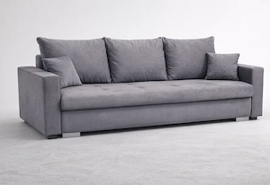 Sofa MIA mit Armlehnen | Umbaubares Sofa | Schlaffunktion