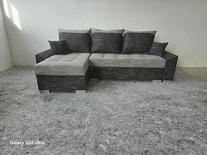 Ecksofa MATEO | mit Armlehnen | Schlaffunktion | beidseitig montierbar