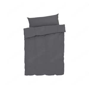 LIVARNO home Bettwaesche aus Musselin 140 x 200 cm grau