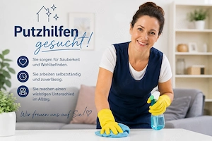Putzkräfte und Alltagshilfer Gesucht