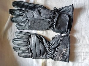 Motorradhandschuhe, Leder