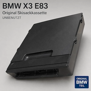 BMW X3 E83 Original Skisackkassette (unbenutzt)