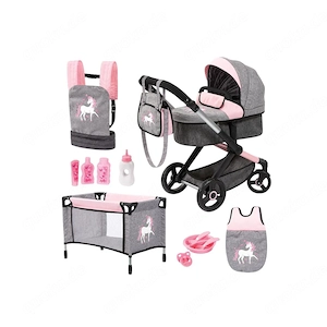 BAYER DESIGN Kombi Puppenwagen Set Xeo