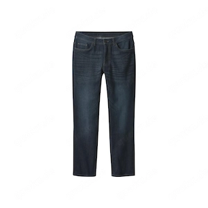 esmara Men Herren Thermo Jeans Straight Fit normale Leibhoehe Dunkelblau 50 34 32