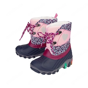 lupilu Kleinkinder Maedchen LED Winterstiefel mit Blink Effekt marineblau 27