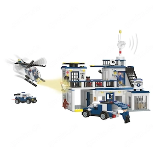 PLAYTIVE CLIPPYS Set L mit vielen Accessoires Polizeistation