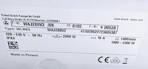  7kg Waschmaschine Bosch mit 1 Jahr Gewährleistung (Lieferung)
