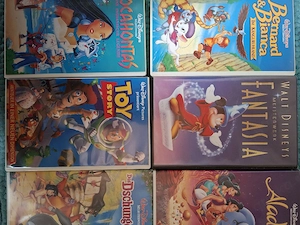 Disney VHS Kassetten