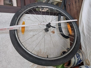 Vordrrad mit Dynamo