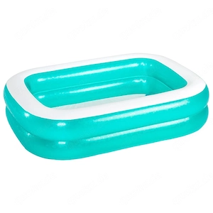 Bestway Pool  Family Pool , extra breite Seitenw nde, ab 6 Jahren (200x146x48 cm)