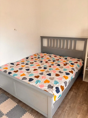 Bed with Mattress 210x175 cm in Good condition