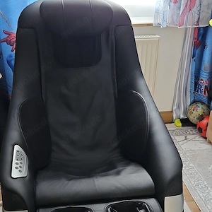Bequemer Massagesessel in schwarz