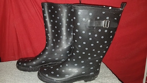 polka dots, rain boots, G.39