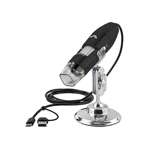 CRIVIT USB-Digitalmikroskop Eigenschaften - Hochwertige Zoom-Optik mit bis zu 1000-facher