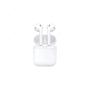 Apple AirPods mit Ladecase der 2. Generation Lightning Anschluss weiss gut