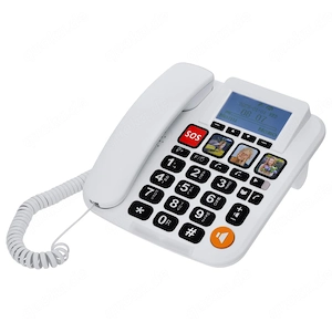Targa Festnetztelefon TFBS 100 A1 fuer Senioren Blinde und Sehbehinderte