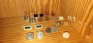 Manschettenknöpfesammlung Vintage