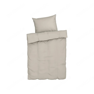 LIVARNO home Musselin-Bettw sche, 135 x 200 cm (Beige)