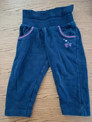 Leggings blau mitwachsend 80 Bob der Bär