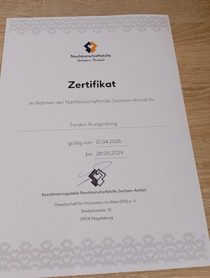Nachbarschaftshilfe Altagsbeglleitung 