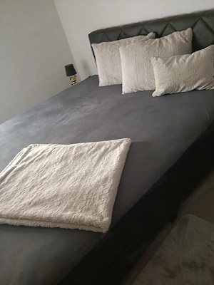 Boxspringbett schwarz 