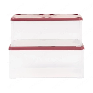 PARKSIDE Kleinteilebox L 2er Set mit separatem Deckel