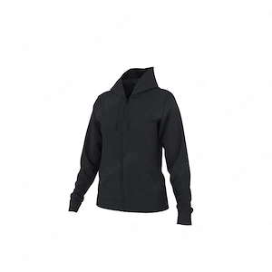 CRIVIT Damen-Sweatjacke, M, schwarz