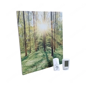 marmony Infrarot MOTIV Heizkoerper 500 W mit Thermostat MTC 40 Wald