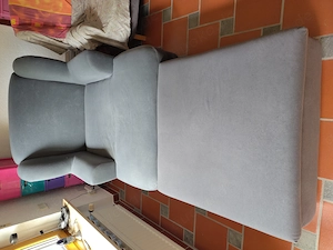 2 XXL Sessel mit 2XXL Hocker, Top-Zustand, keine Mängel