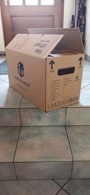 15 Umzugskartons: "Umzugsbox"