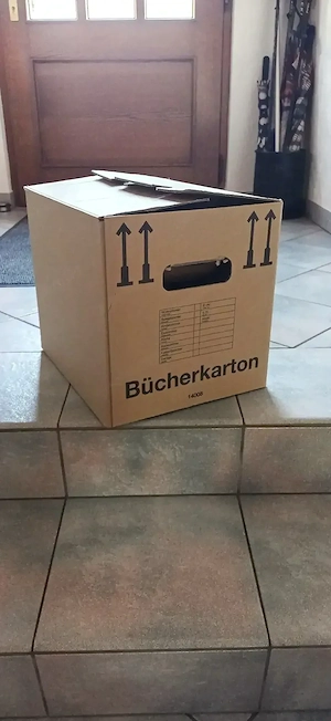 10 Umzugskartons: Bücherkarton