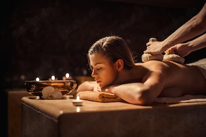 Massage für die Frau