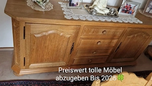 Eichenmöbel Echtholz - sehr gut erhalten und gepflegt