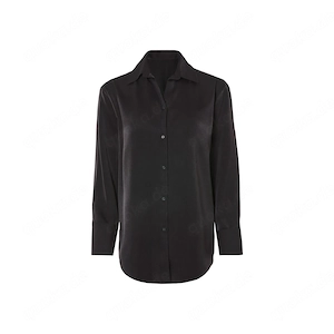 esmara  Damen Bluse, in matter Satin-Qualit t Eigenschaften In matter Satin-Qualit t Mit Kentkragen