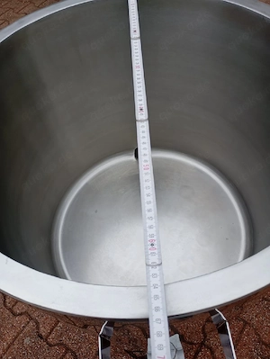Brökelmann Kochkessel 150L Edelstahl Kessel Gastro Metzgerei Brauerei fahrbar