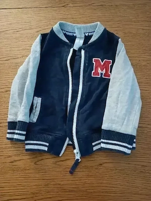 Übergangsjacke blau-grau Mickie Mouse 80 CA 