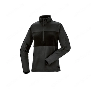 PARKSIDE Damen Thermo Fleece Troyer Schwarz M 40 42