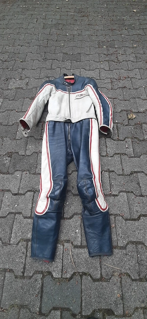 Retro Dainese Speed Leather Motorrad Kombi