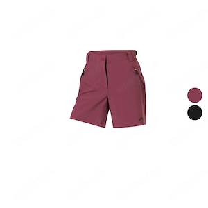 CRIVIT Damen 2-in-1-Funktionsshorts Eigenschaften Innenhose mit Gummizugbund Herausnehmbare