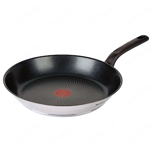 TEFAL Edelstahl-Bratpfanne Duetto Bakelite  G7480435 ,   28cm