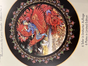 Sammelteller Russische Märchen von Gero Trauth