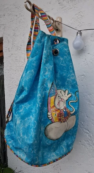 DIDDL Rucksack Seesack Beutel Vintage 90iger selten