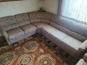 Gemütliche Eckcouch mit 2 Sesseln - Landhausstil