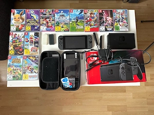 nintendo switch V2 mit spiele 