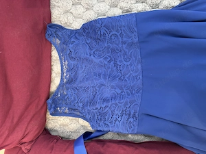 Abendkleid  Abschlusskleid mit Spitze Gr. XL(42)