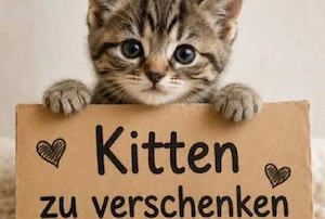 Suche Baby Katze 