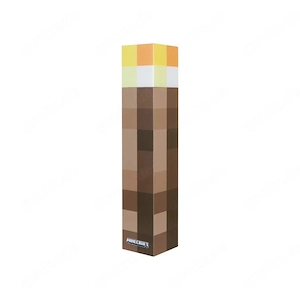MINECRAFT LED Tischlampe Fackel mit Wandhalterung
