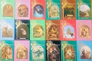 Versauberte Welten 18 Bücher. Ganze Sammlung von 80 Jahren.