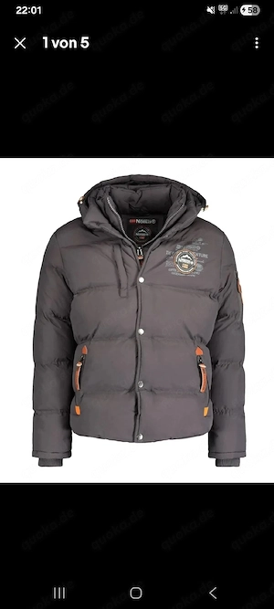 Geographical Norway Herren Winter Jacke Steppjacke Parka Outdoor Mantel Neu