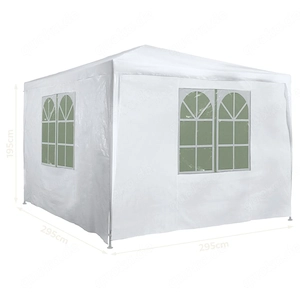 LIVARNO Pavillon Seitenwaende 2 Stueck